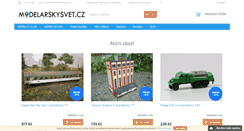 Desktop Screenshot of modelarskysvet.cz